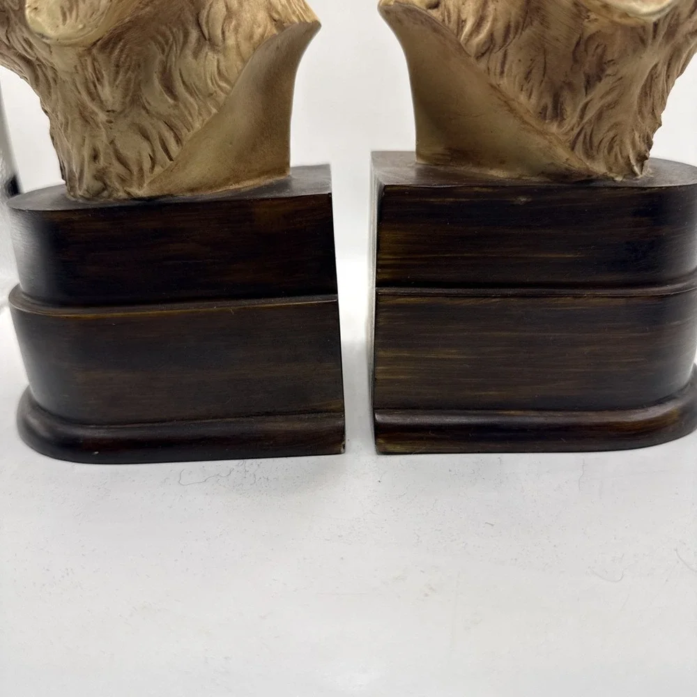 Vintage Bookends C2C Design‎ Golden Retriever Shelf Bookcase